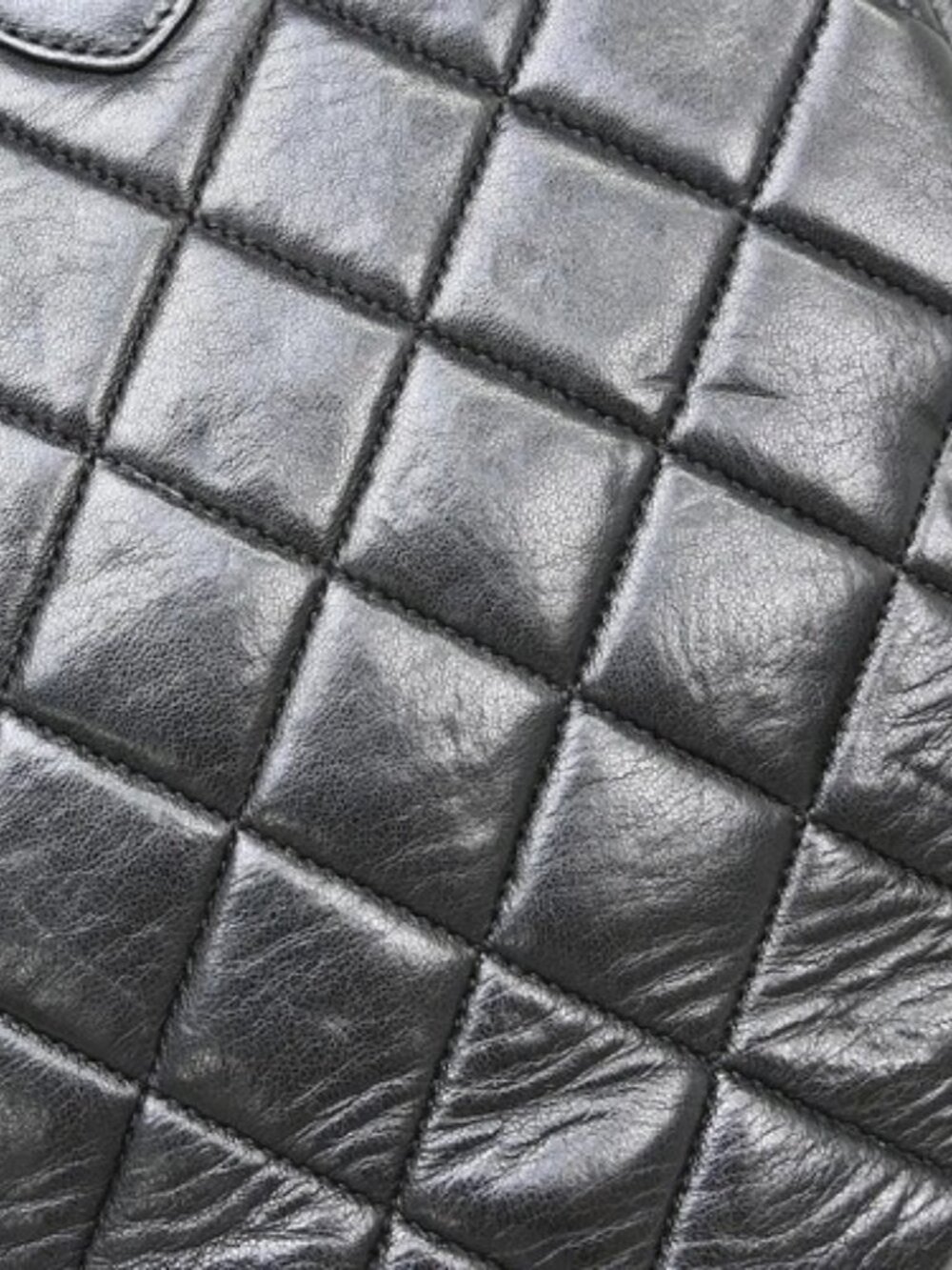 Chanel Black Lambskin Large Duma Backpack NQ09355 - Picture 3 of 11